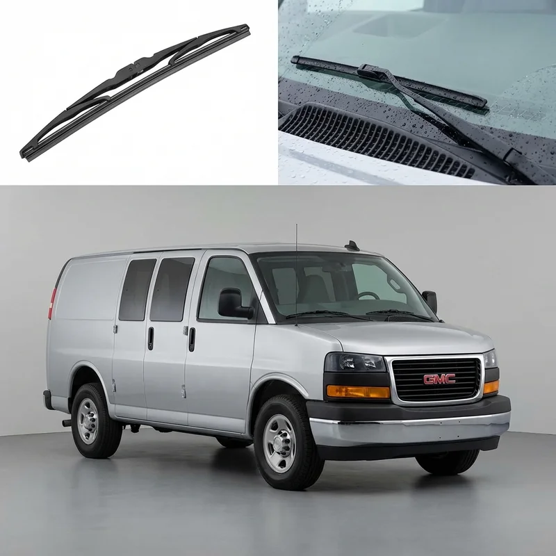 Driver Side Wiper Blade for GMC G35/G3500 Van (1970 - 1974) - 1